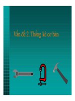 Bài giảng Phương pháp thống kê trong kinh tế và quản trị