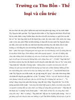 Trường ca Thu Bồn - Thể loại và cấu trúc doc