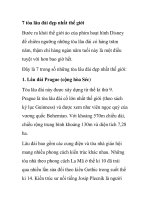 7 tòa lâu đài đẹp nhất thế giới pps