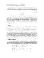 Báo cáo nghiên cứu khoa học: 