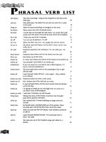 phrasal verbs in context split phần 9 docx