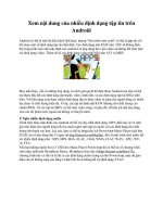 Xem nội dung của nhiều định dạng tập tin trên Android docx