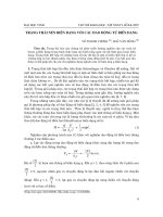 Báo cáo nghiên cứu khoa học: 