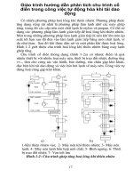Giáo trình hướng dẫn phân tích chu trình cổ điển trong công việc tự động hóa khi tải dao động p1 ppt