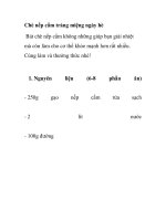 Chè nếp cẩm tráng miệng ngày hè pps