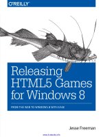 releasing html5 games for windows 8