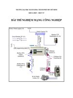 Bài thí nghiệm mạng công nghiệp