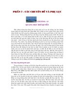 Thời tiết và khí hậu - Phần 7 Các chuyên đề và phụ lục - Chương 17 docx