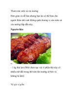 Thơm nức mũi xá xíu nướng pdf