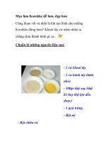 Mẹo làm Korokke dễ hơn, đẹp hơn ppsx