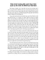 Giáo trình hướng dẫn cách thực hiện quản lý tốt nhất về DNCN tại Việt Nam phần 1 ppt