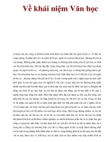 Về khái niệm Văn học pot