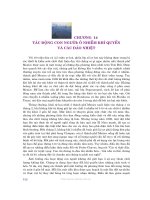 Thời tiết và khí hậu - Phần 5 Hoạt động con người - Chương 14 pptx