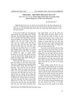 Báo cáo nghiên cứu khoa học: 