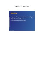 Nguyên tắc hạch toán pot