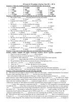 Đề luyện thi Tốt nghiệp và Đại học Năm 2011 – Đề 16 pdf