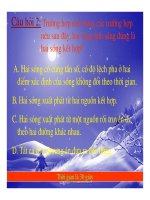 Bài giảng vật lý : Hiện tượng giao thoa ánh sáng part 4 potx