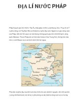 ĐỊA LÍ NƯỚC PHÁP doc