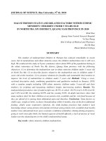 Báo cáo nghiên cứu khoa học: 