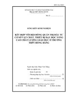 skkn kết hợp với hội đồng quản trị đầu tư cơ sở vật chất, thiết bị dạy học nâng cao chất lượng giáo dục ở trường thpt hồng bàng