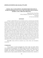 Báo cáo nghiên cứu khoa học: 