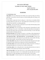 BÀI GIẢNG MÔN HỌC VỆ SINH AN TOÀN THỰC PHẨM part 1 pps