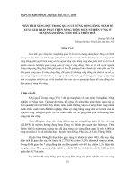 Báo cáo nghiên cứu khoa học: 