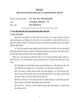 Bài tập phân tích ngành khai thác dầu khí docx