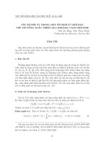 Báo cáo nghiên cứu khoa học: 