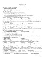 ĐỀ LUYỆN TẬP Môn: vật lý pot