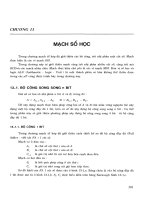 Giáo trình kỹ thuật số - Phần 3 Mạch dãy - Chương 13 pptx