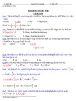 ĐỀ KIỂM TRA MỘT TIẾT SỐ 02 (THAM KHẢO) docx