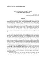 Báo cáo nghiên cứu khoa học: 