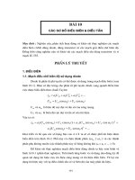 Thực tập vô tuyến đại cương - Bài 10 doc