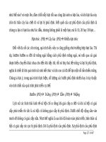 TRIẾT VÀ SỰ CHUYỂN HÓA doc