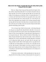 Giáo trình hình thành và phát triển kinh tế nhiều thành phần trong xã hội chủ nghĩa phần 1 doc