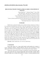 Báo cáo nghiên cứu khoa học: 