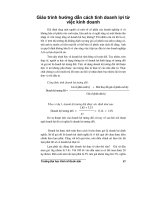 Giáo trình hướng dẫn cách tính doanh lợi từ việc kinh doanh phần 1 pptx