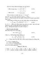 Giáo trình hướng dẫn sơ bộ về bộ dàn ngưng không khí đối cưỡng bức phần 3 pps