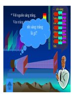 Bài giảng vật lý : Hiện tượng giao thoa ánh sáng part 3 pdf