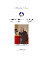 Thông tin toán học tập 12 số 1 ppsx