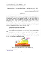 Báo cáo nghiên cứu khoa học: 