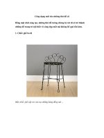 Công dụng mới cho những thứ đồ cũ doc