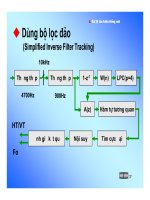 Bài giảng xử lý tiếng nói part 7 ppsx