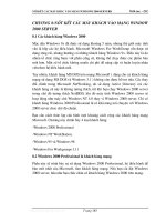 Giáo trình quản lý mạng - Phần 4 Quản trị mạng Windowns 2000 - Chương 8 ppsx