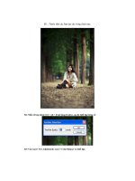 Giáo trình hướng dẫn thực hiện kỹ thuật phối màu cho ảnh trong photoshop phần 3 pptx