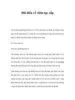 Đôi điều về viêm tụy cấp docx