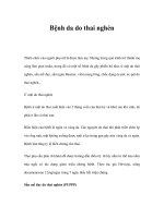 Bệnh da do thai nghén ppt