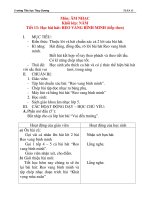 Giáo án âm nhạc lớp 5: Học bài hát: REO VANG BÌNH MINH (tiếp theo) docx