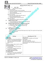 Giáo án sinh học nâng cao lớp 11 phần 9 pps